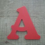 Lettera in plastica PVC colore BELSHAW