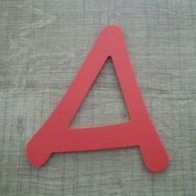 Lettera in plastica PVC colore ANIME