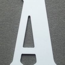 Lettera di plastica PVC BERNARD CONDENSED
