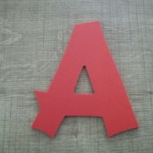 Lettera in plastica PVC colore CANCUN