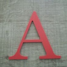 Lettera in plastica PVC colore LOFT