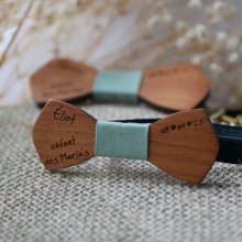 Papillon in legno Mini 'le rablé' da personalizzare per i bambini