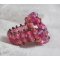 Anello Rose Royale con sfaccettature e cabochon di cristallo Swarovski