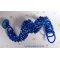 Bracciale Night Blue con perle e sfaccettature in vetro perlato