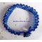 Bracciale Night Blue con perle e sfaccettature in vetro perlato