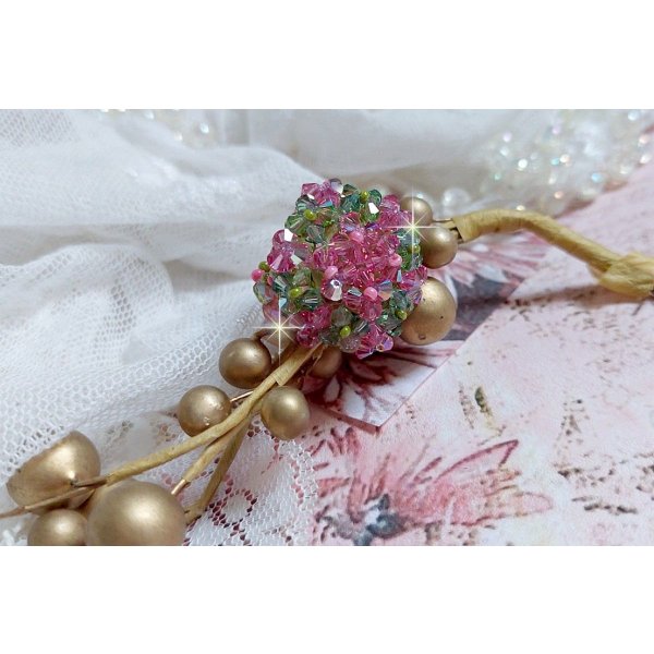 Anello Miss Lady con sfaccettature e trottole in cristallo Swarovski