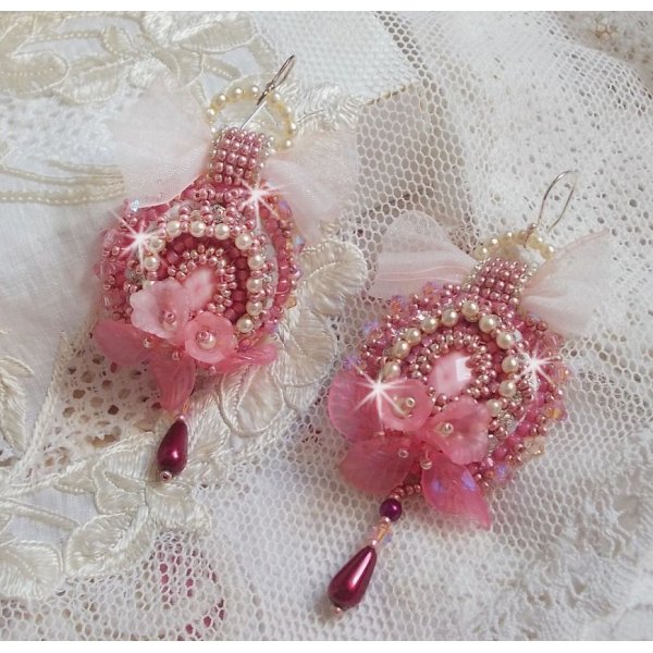 BO Magnolia avec de tr&egrave;s belles perles