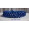 Bracciale Night Blue con perle e sfaccettature in vetro perlato