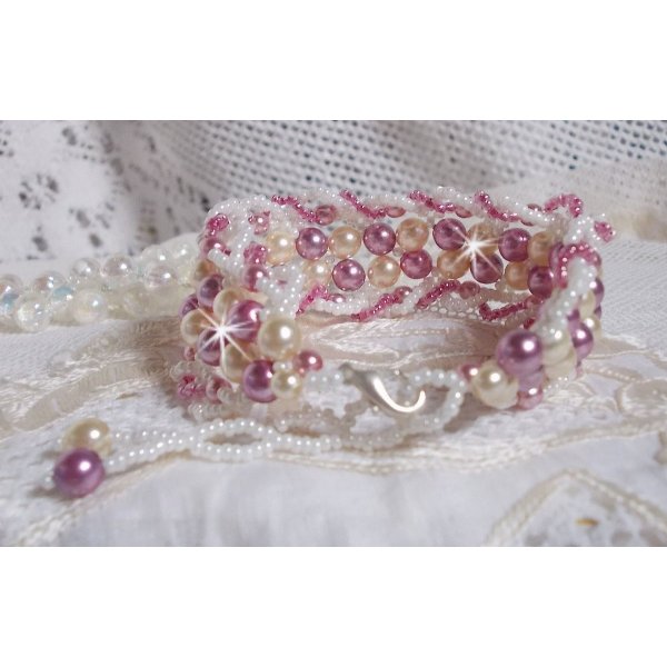 Bracciale relax con perle di cristallo Swarovski