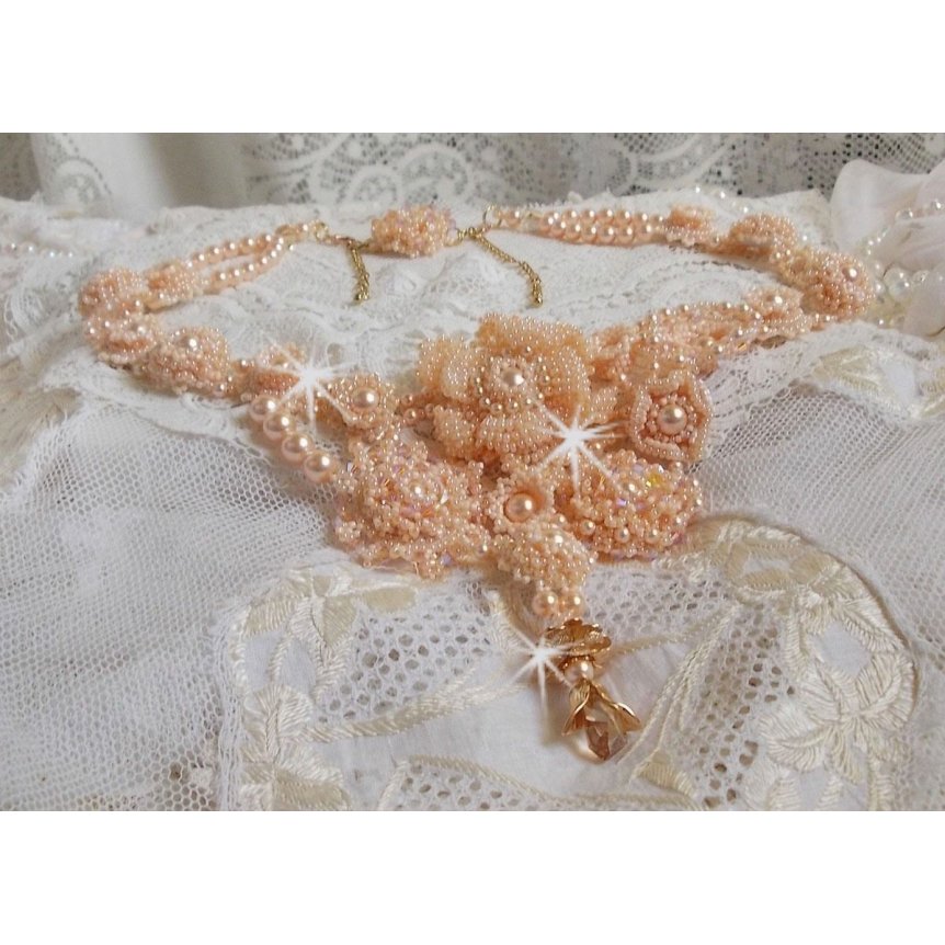 Collana Idylle Beauté Haute-Couture, solo perle e perline Swarovski 