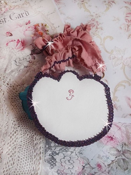 Collana Jardin Po&eacute;tique con pizzo, cristalli Swarovski, perle, perline, argento placcato oro 18 carati e perle semipreziose