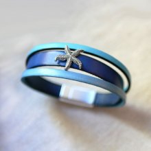 Bracciale blu da personalizzare 