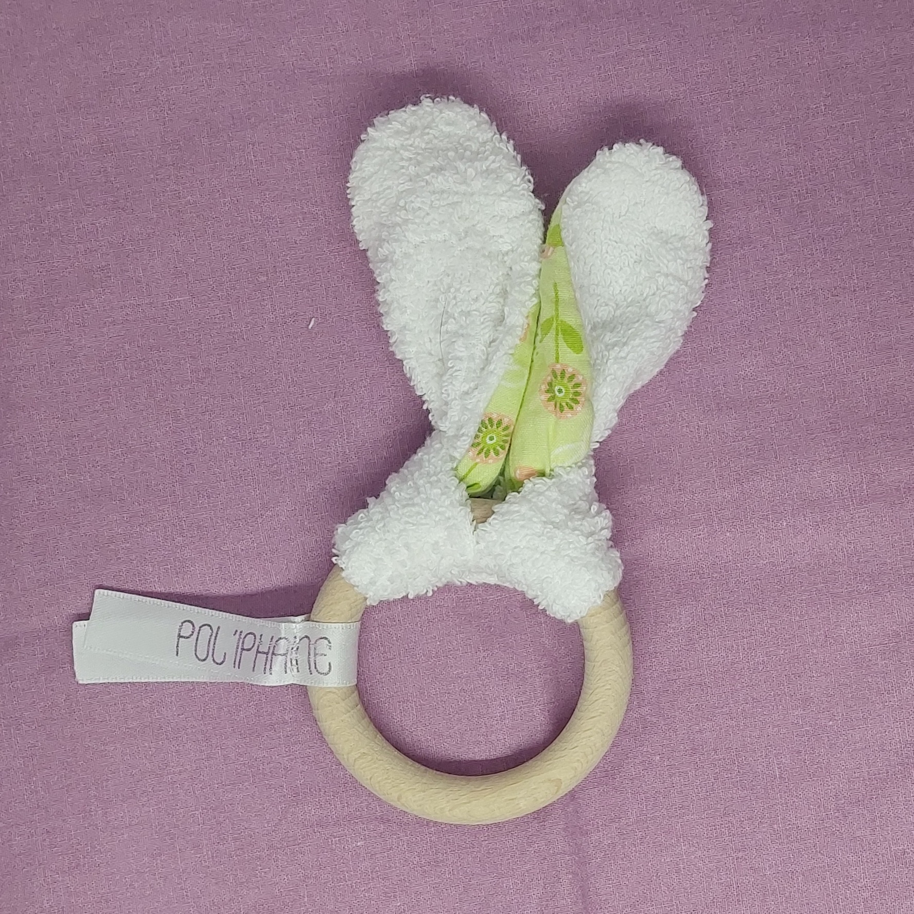 Déco oreilles de lapin pour chambre d'enfant Vert