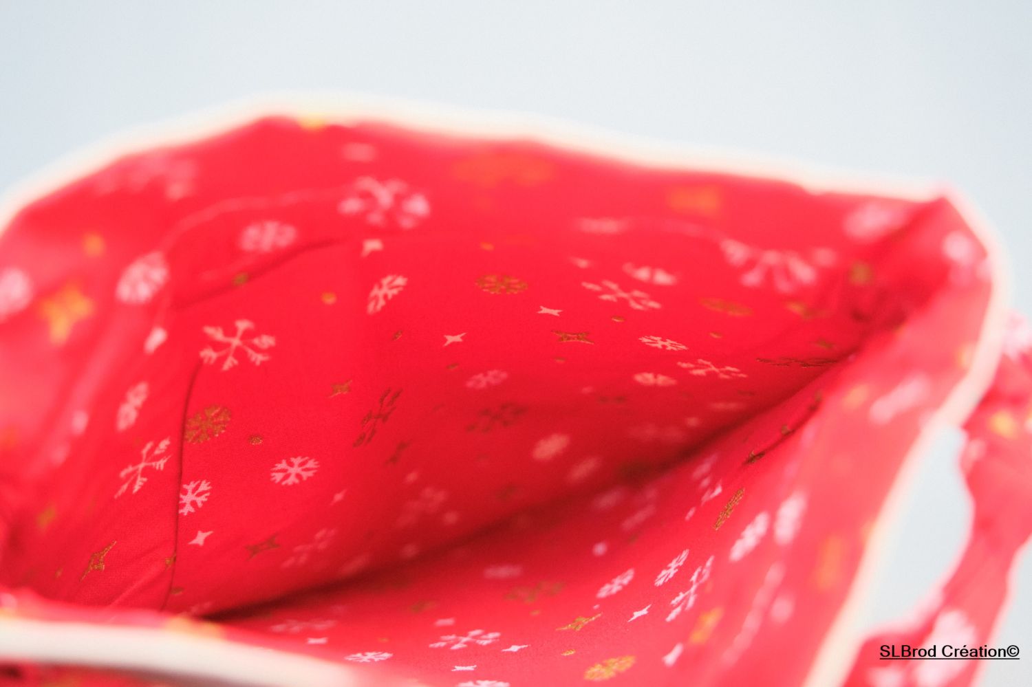 Piccolo sacchetto natalizio Rouge gorge