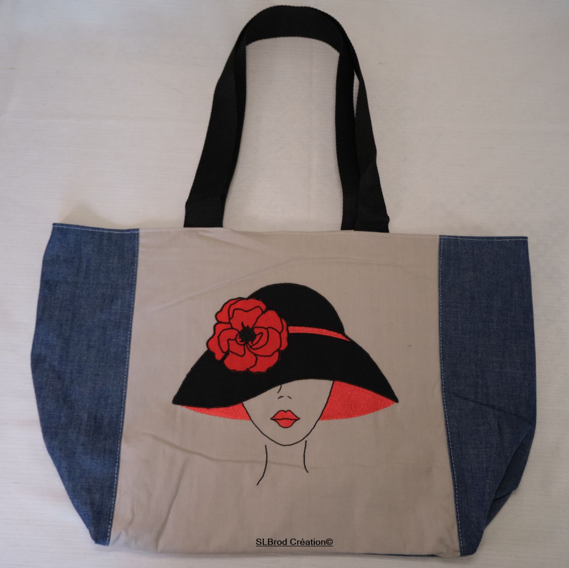 Borsa della spesa Donna con cappello