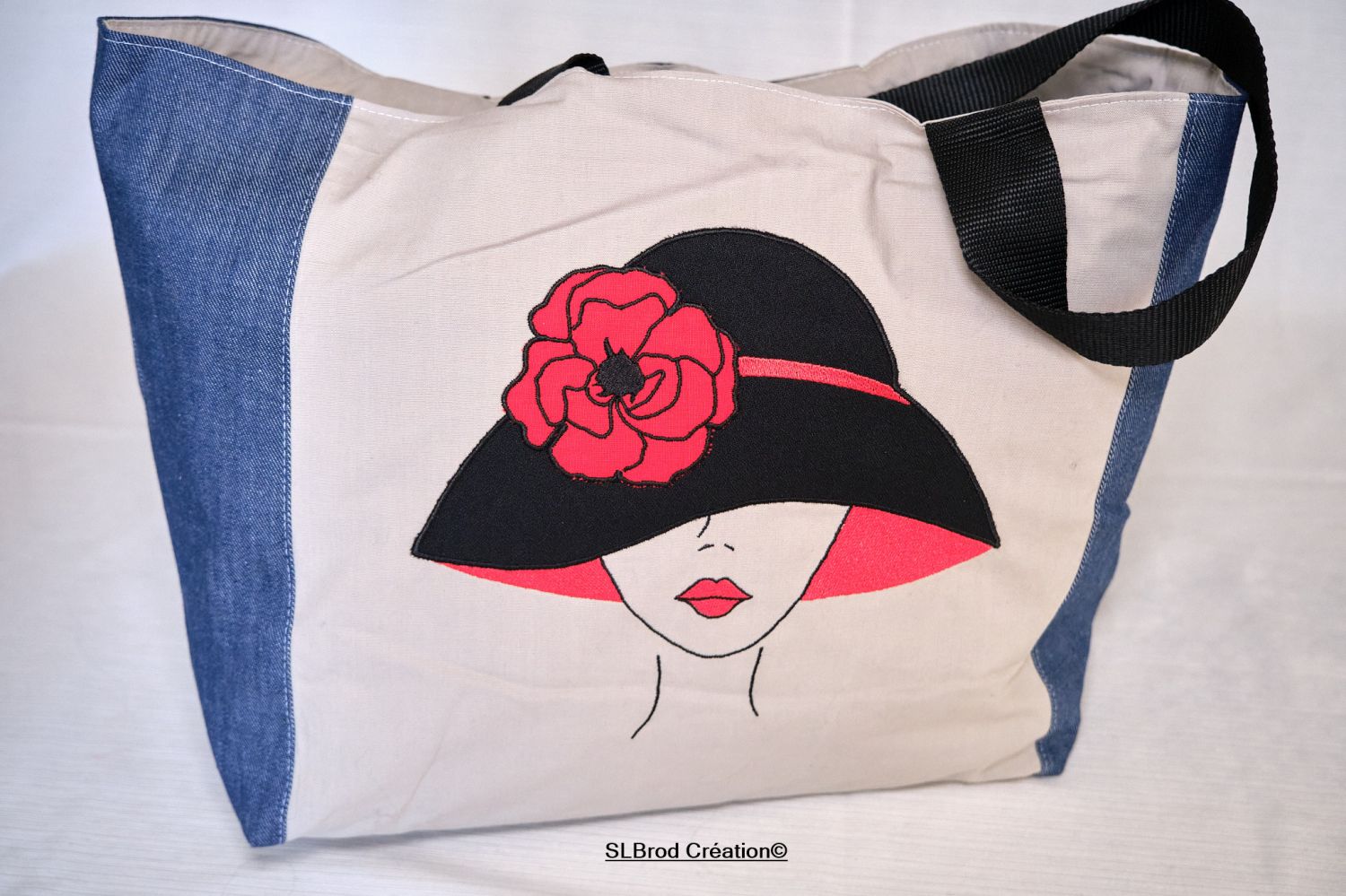 Borsa della spesa Donna con cappello