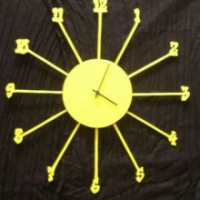 Horloge design "Soleil"